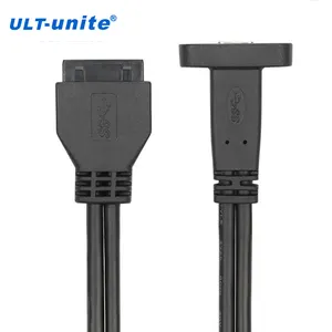 ULT-Unite Neuankömmling 50cm Motherboard 19-poliger Header zu USB Typ C Buchse
