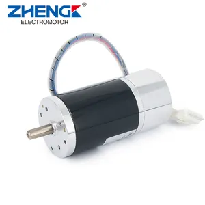 ZhengKe 50MM 24V BLDC 50S-S 12V2000RPM מנוע ללא מברשות עם תיבת הילוכים בזווית ישרה למנוע צעצוע