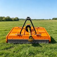 Cortadora de Césped Rotativa para Tractor de 300 kg con Motor para Cortar Césped, Pastizales y Terrenos Arbustales, Herramienta de Trabajo de Alta Seguridad y Eficiencia
