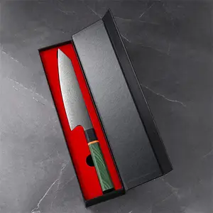 سكاكين الشيف اليابانية ، سكاكين السوشي المنزلية المصنوعة يدويًا من الفولاذ الدمشقي ، وصلت حديثًا V10 الصينية