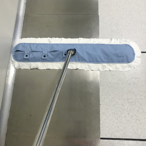 Fabriek Prijs 90Cm X 17Cm Industriële Reiniging Floor Microfiber Streep Anti-Statische Esd Platte <span class=keywords><strong>Mop</strong></span> Voor <span class=keywords><strong>Cleanroom</strong></span> - Product Image 5