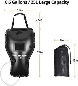 Extérieur <span class=keywords><strong>25L</strong></span> Portable <span class=keywords><strong>Douche</strong></span> Bain Pliant Camp <span class=keywords><strong>Douche</strong></span> Tente Équipement Camping Accessoires - Product Image 2