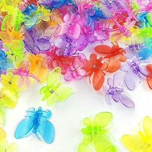 Clips colorés pour orchidées, pinces libellules et papillons, supports fixes pour plantes grimpantes de jardin, clips décoratifs en plastique pour bonsaï - Product Image 6