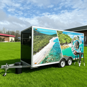 Remolque de helados, carrito móvil de hot dogs, remolque de comida para concesiones, remolque de jugos para concesiones, camión de comida con ventana de servicio comercial - Product Image 5