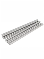 Tiges filetées métriques en acier au carbone zingué blanc M6 à M24 pour supports de câbles et de conduites (usage professionnel)