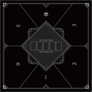 แผ่นรองเล่นไพ่/เกม ขนาด 31.5\" x 31.5\" ทำจากยางกันลื่น ลดเสียงรบกวน สำหรับเกมไพ่ ไพ่มาจอง โป๊กเกอร์ และเกมพนันอื่นๆ - Product Image 5