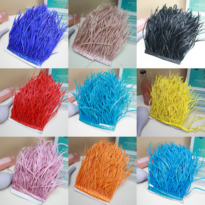 Plumes d'ailes de canard d'oie dénudées de haute qualité de 6 à 8 pouces, vente en gros pour accessoires de costume - Product Image 1