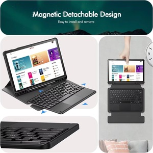 Étui simple pour tablette professionnelle Laudtec, modes portrait et paysage, personnalisation du logo pour Samsung Galaxy Tab S9 S11 FE A11 Plus PBK356 - Product Image 4