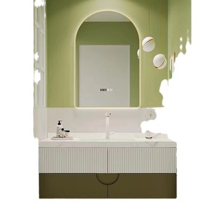 Estante Esquinero de Pared Little Red Book, Ecológico, de 3 Niveles, para Baño, Moderno, de Lujo Ligero, Color Morandi Francés - Product Image 1