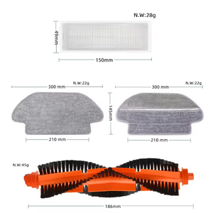 Brosse latérale principale, filtre HEPA, chiffon de nettoyage, pièces de rechange pour aspirateur robot Mi Mop P Viomi V2 STYJ02YM manuel/électrique domestique - Product Image 2