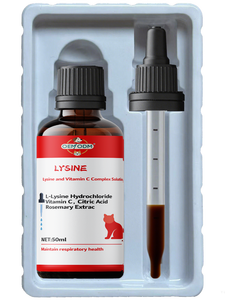 Formule Avancée <span class=keywords><strong>Lysine</strong></span> Vitamine C Gouttes Liquides pour Chats Soutien Immunitaire Défense Contre les Virus Félin Sûr pour la Digestion Sensible Toutes Races - Product Image 4