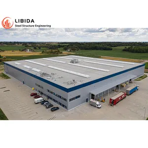 Good Price Pre-engineered Pre-fabricated Structural Steel Frame Warehouse Buildings