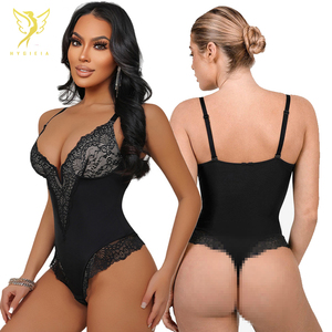 Hygieia Tùy Chỉnh Điêu Khắc Giảm Béo Tummy Kiểm Soát Đám Cưới Ren Bodysuit Shapewear Đổ Femme Shaper - Product Image 1