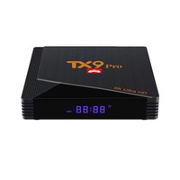 TX9 PRO Allwinner H616 décodeur 1 Go 2 Go 8 Go 16 Go 2.4G/5G BT4.1 Android 9 Wifi lecteur multimédia intelligent émulateur de Console de jeu de jeu