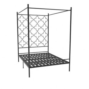 Meubles de chambre d'enfant créatifs, style traditionnel, lit <span class=keywords><strong>en</strong></span> métal de style <span class=keywords><strong>ancien</strong></span>, barre <span class=keywords><strong>en</strong></span> <span class=keywords><strong>fer</strong></span> baroque - Product Image 3