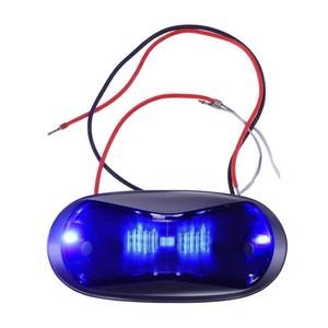 ไฟรถบรรทุกทรงรีสีน้ำเงิน 9V-24V สำหรับไฟส่องสว่างยานยนต์ - Product Image 1