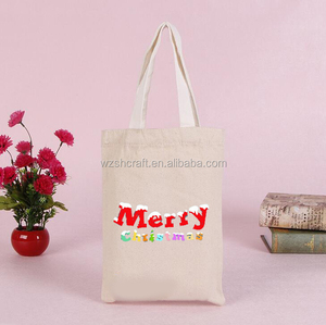 Sacs fourre-tout en coton bio en gros, sac fourre-tout en coton uni de taille standard, sac à vin - Product Image 1