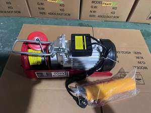 Penjualan langsung pabrik grosir beberapa model 220v 400kg PA400 kerekan listrik <span class=keywords><strong>mini</strong></span> untuk dijual - Product Image 3