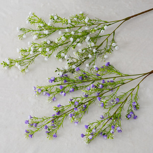 Tallos <span class=keywords><strong>de</strong></span> Gypsophila Artificiales <span class=keywords><strong>de</strong></span> Tacto Real, <span class=keywords><strong>de</strong></span> Goma Suave, para Decoración <span class=keywords><strong>de</strong></span> Mesa <span class=keywords><strong>de</strong></span> Comedor, Arreglos Florales, Venta al Por Mayor - Product Image 3