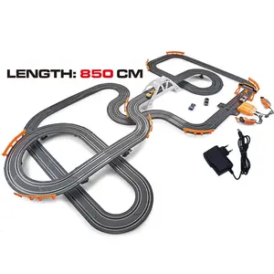 Longitud 850CM 1:64 pista de coche de juguete de alta velocidad RC pista de coche de carreras juego divertido hogar control remoto juguete de carreras