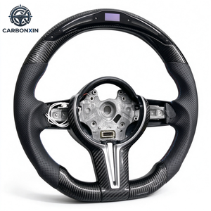 Volant sport LED en fibre de carbone personnalisé en promotion pour modèles BMW F10 F18 F11 M6 M3 M4 M5 – Améliore les performances de la voiture - Product Image 5