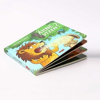 Vente en gros de livres en carton pour enfants imprimés écologiques Impression à la demande