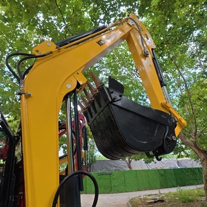 Presque neuf, mini-excavateur Kobelco SK55 d'occasion de haute qualité de 5 tonnes pour usage agricole et domestique. - Product Image 5