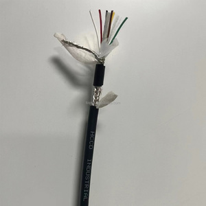 สายเซอร์โวแบบปรับแต่งได้หลายแกน ขนาด 20 22 24 26AWG สายไฟฟ้าแบบยืดหยุ่น 4 6 8 แกน - Product Image 2