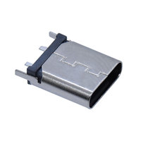 Connecteur femelle USB Type C 2 broches hauteur 5.5/6.5/6.8/8.8/9.3/10.0/10.5/13.0/13.7/14.2//15mm prise type c