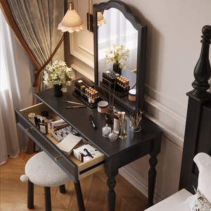 Vente en gros d'une coiffeuse à miroir Hotsale Table <span class=keywords><strong>de</strong></span> courtoisie Table <span class=keywords><strong>de</strong></span> toilette <span class=keywords><strong>de</strong></span> maquillage moderne Tiroir <span class=keywords><strong>de</strong></span> rangement Miroir <span class=keywords><strong>de</strong></span> maquillage <span class=keywords><strong>Kit</strong></span> pour chambre à coucher - Product Image 3