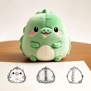 Jouets en peluche personnalisés, animaux en peluche sur mesure, ours en peluche, fabricant de peluches au Royaume-Uni, créez votre propre marque de jouets en peluche, peluche personnalisée - Product Image 2