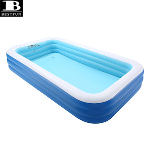 Piscina Inflable Familiar de 118x67x20 Pulgadas, Piscina Grande para Niños y Adultos, para Fiestas Acuáticas de Verano en Interiores y Exteriores - Product Image 3