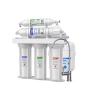 Distributeur d'eau purifiée par osmose inverse électrique, système de filtration d'eau du robinet pour hôtel et maison, 100 GPD