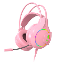 Casque de jeu filaire tendance à effets lumineux RGB GH-09, son stéréo 7.1, son 4D choc, vente chaude