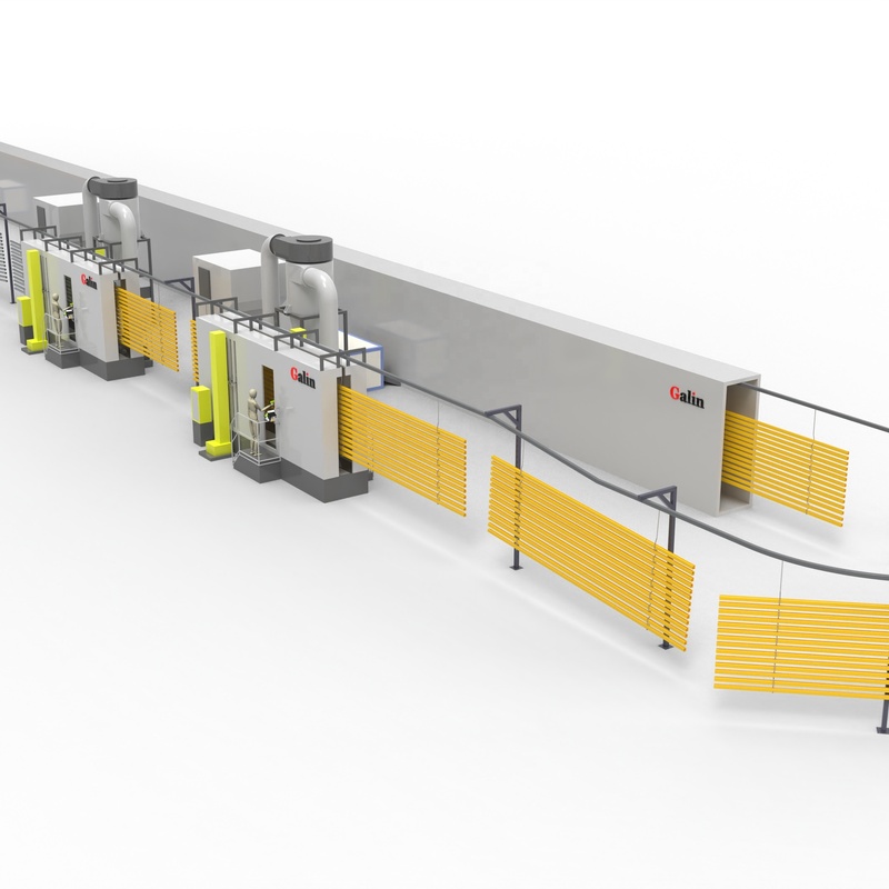 Electrophoretic Line Electrostatic Spraying Paint Coating