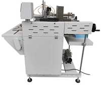 Máquina para Hacer Cajas de Libros Semiautomática con Pegamento Termofusible