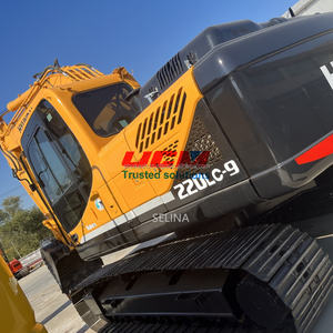Excavadora de fabricación coreana Hyundai 220lc-9s último modelo Robex Hyundai 220 220-9 R220 excavadoras hidráulicas usadas - Product Image 1