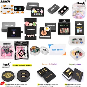 <span class=keywords><strong>IRun</strong></span> personnalisé Laser métal lacet étiquette de verrouillage en alliage de Zinc Sneaker nom marque breloques or chaussure Dubraes gravure personnalisée lacet charme - Product Image 3