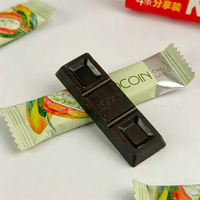 Barre de chocolat au goût riche et intense - Boîte de 4 pièces, collation décontractée pour enfants, chocolats en gros directement de l'usine