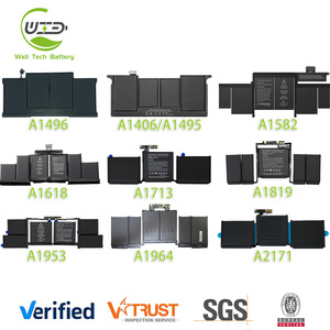 Batería de Alta Calidad para Portátil A1495 A1496 A1582 A1618 A1713 A1819 A1953 A1964 A2171 para <span class=keywords><strong>Macbook</strong></span> A1465 A1466 A1708 A1989 A2289 - Product Image 1