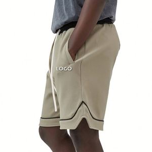 Pantalones Cortos Deportivos Casuales para Hombre, Personalizados, de Algodón y Elastano, 380g, Cintura Media Elástica, Transpirables, Impermeables, Ecológicos, Estampados, Holgados, de Secado Rápido - Product Image 5