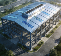 Entrega Rápida de Estructuras Metálicas de Acero para Proyectos, Costo de Construcción de Estructuras de Acero Prefabricadas, Estructura Industrial
