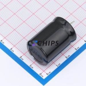 Condensateur électrolytique en aluminium à encliquetage SW32G101MNNZS03S2, composant traversant (THT), D22xL30mm 100uF 20% 400V - Product Image 2