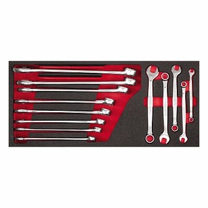 Jeu d'outils Usag, clés à cliquet 1/2 pouce, acier au chrome-vanadium, outils à main pour mécaniciens - Product Image 1
