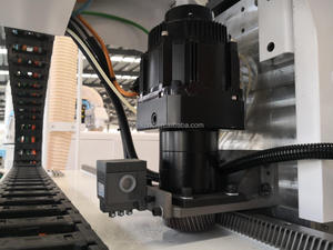 Hondabenk 1328 ATC <span class=keywords><strong>CNC</strong></span> gỗ <span class=keywords><strong>Router</strong></span> syntec điều khiển động cơ servo 9.0kw 3-trục đơn đa chức năng điều kiện mới - Product Image 6