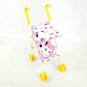 Bou hiện đại ngoài trời kim loại gấp xe đẩy em bé với chức năng chơi-bé vận chuyển đồ chơi - Product Image 4