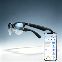 Lunettes Intelligentes IA : Activation Vocale, Traduction en Temps Réel, Wi-Fi 6, Vidéo 720p, Autonomie de 7h, Recharge Type-C pour Appels Audio