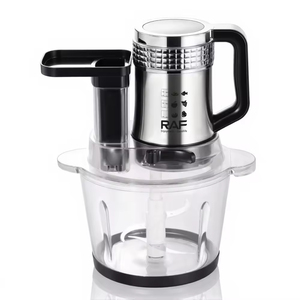 6 in 1 Food Processor Fufu Machine Procesador De Alimentos 3.0L Capacity 300W Stainless Design for Meat <b>Vegetables</b> and Dough - Product Image 5