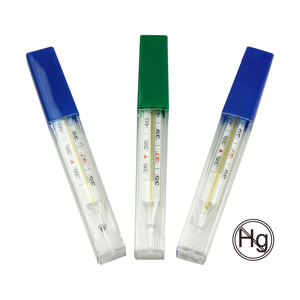 Termómetro Ecológico Galinstan Sin Mercurio, Certificado CE ISO, Preciso para Uso Oral, Rectal y Axilar, Termómetro de Vidrio No Tóxico - Product Image 3