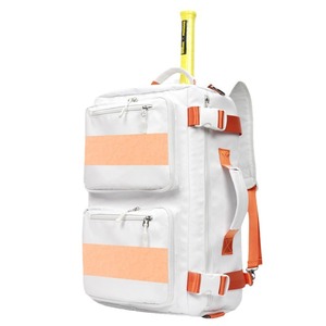 Racket Bag Oxford Cloth <b>Waterproof</b> Zipper Closure For Tennis Badminton Sports Training <b>Backpack</b> White <b>Black</b> Dark Blue Spring - Product Image 5